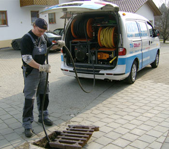 Sven Hertel bei der Arbeit